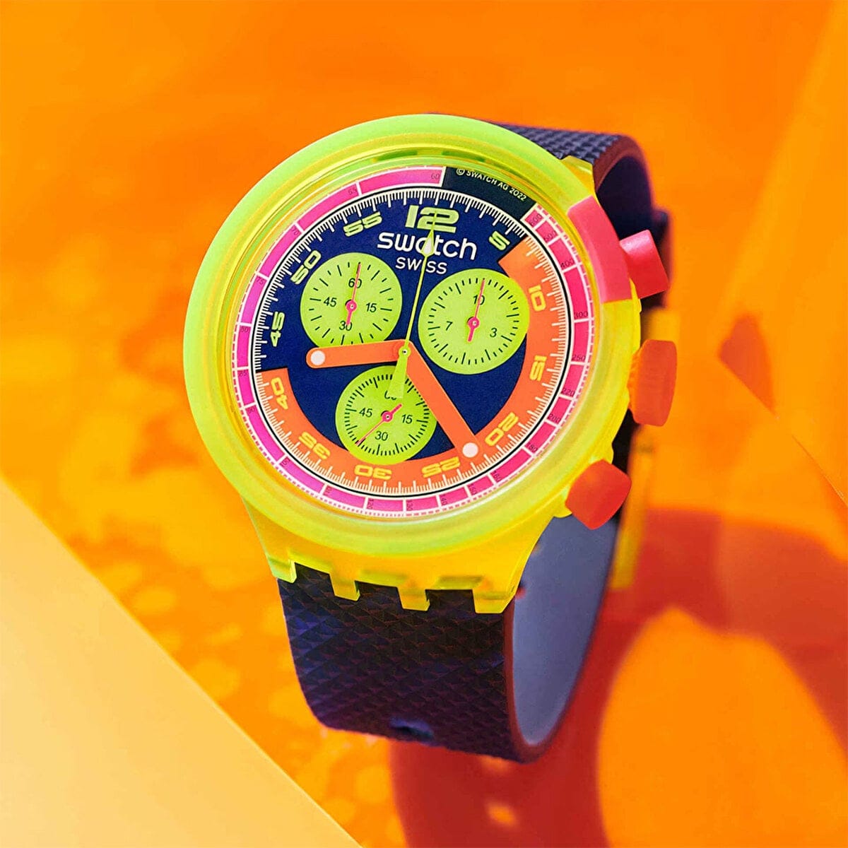 SWATCH SB06J100 Erkek KOL SAATİ 4