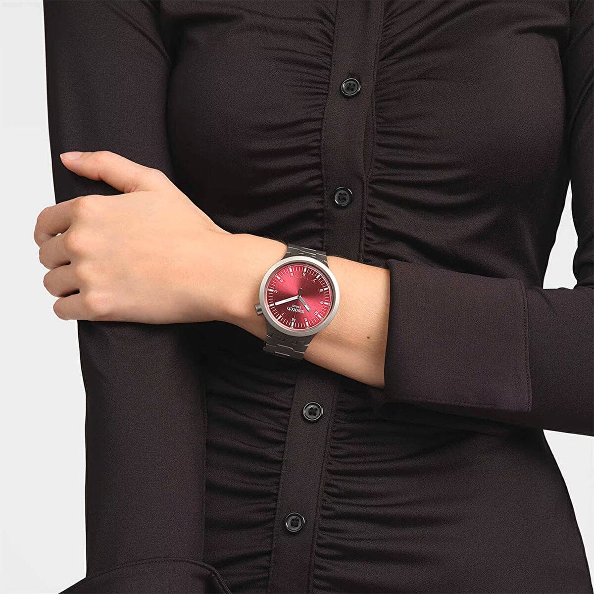 SWATCH SB07S104G Unisex KOL SAATİ 3