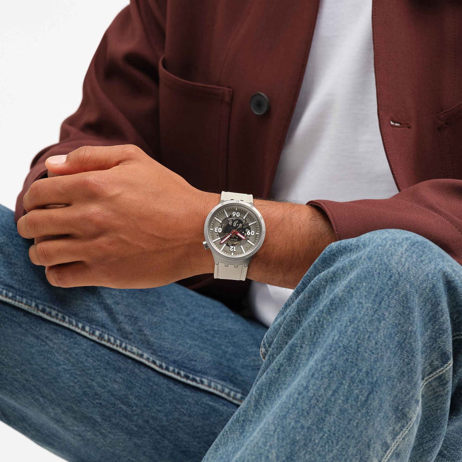 SWATCH SB07S125 Kadın KOL SAATİ 4