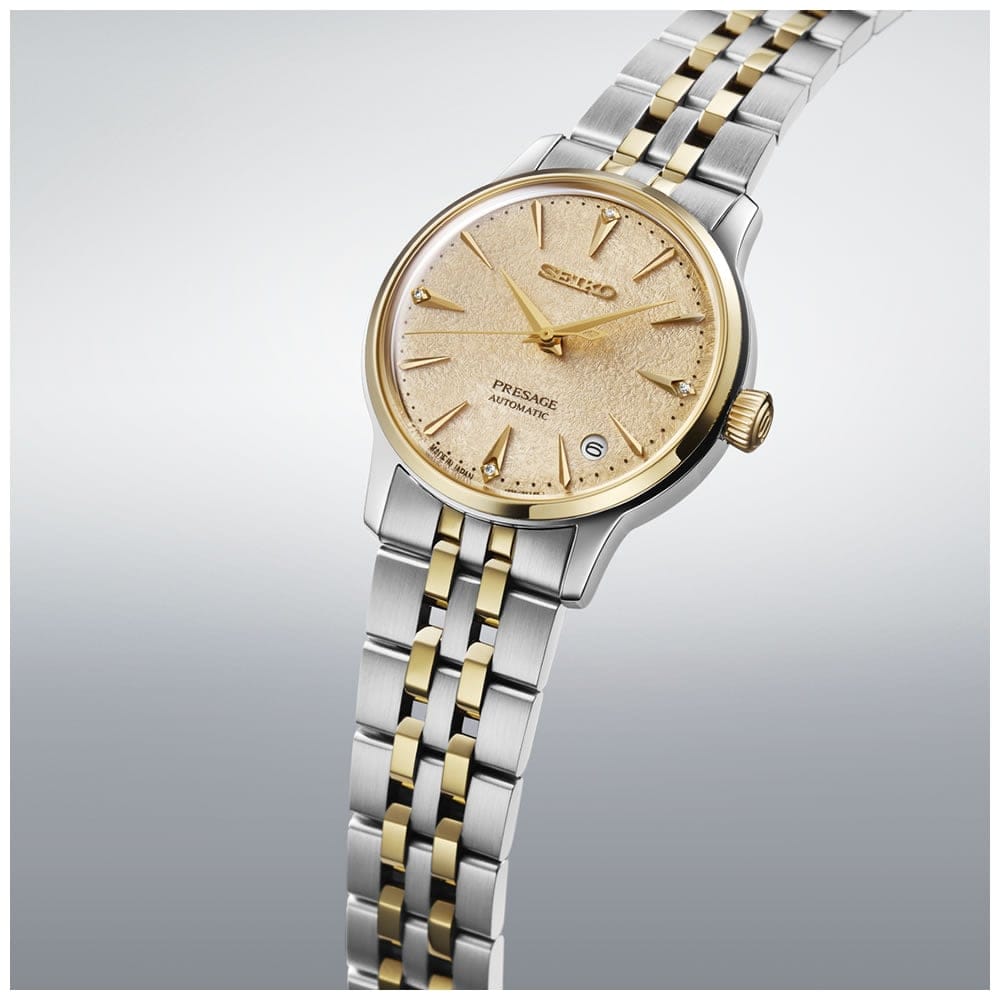 Seiko Presage Frozen Daiquiri - Diamond Cocktail Time SRPL64J1 Otomatik Kadın Kol Saati 6