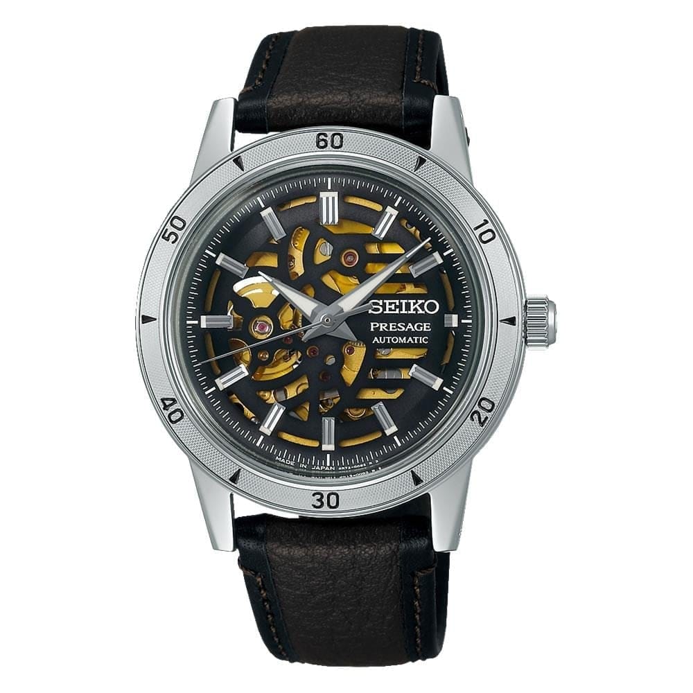 Seiko Presage Style60s Elegant yet Rugged - Biker Style SSA461J Otomatik Erkek Kol Saati