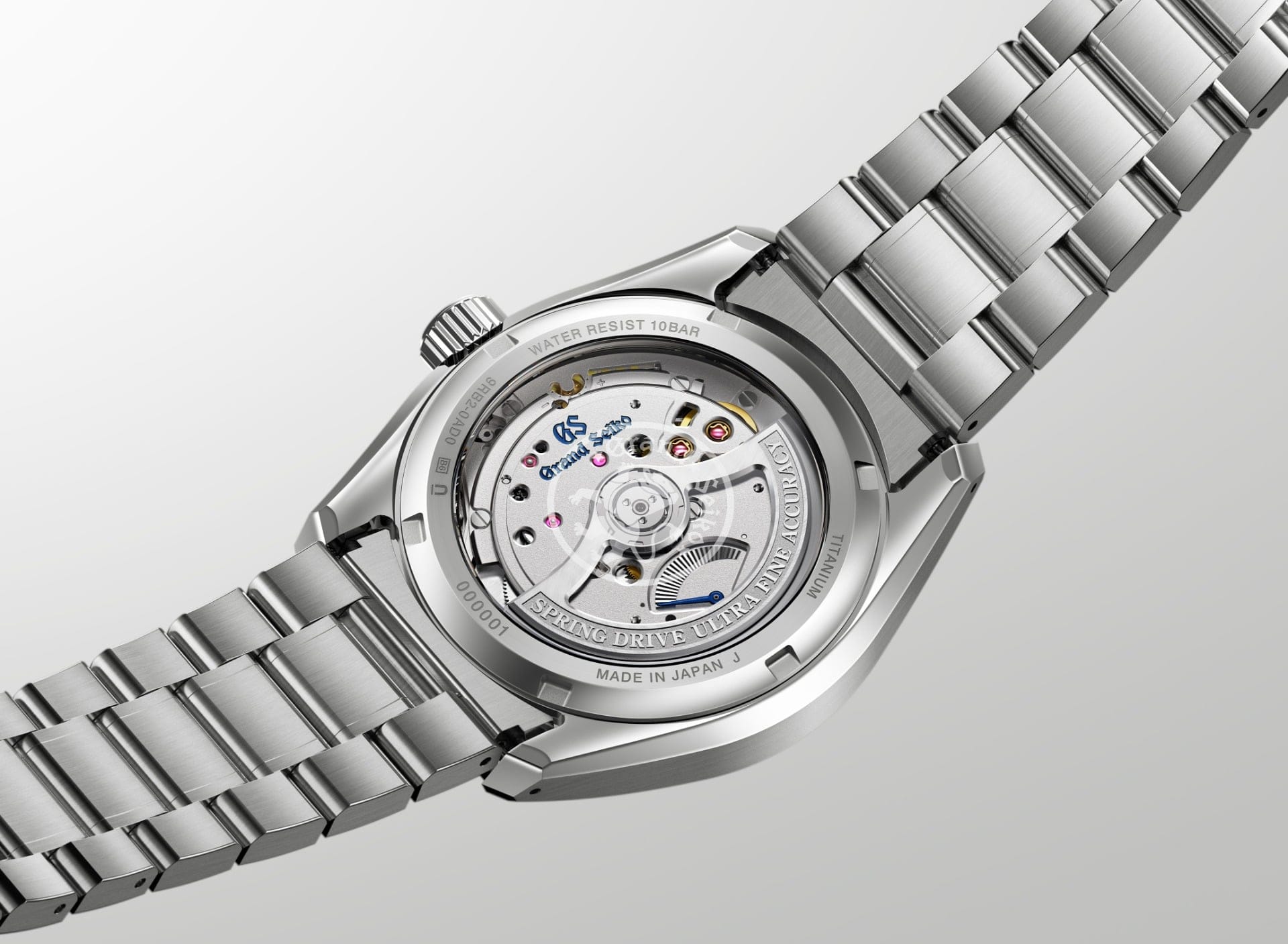GRAND SEIKO Evolution 9 Spring Drive U.F.A. "Lake Suwa by night" SLGB007G Erkek KOL SAATİ 5