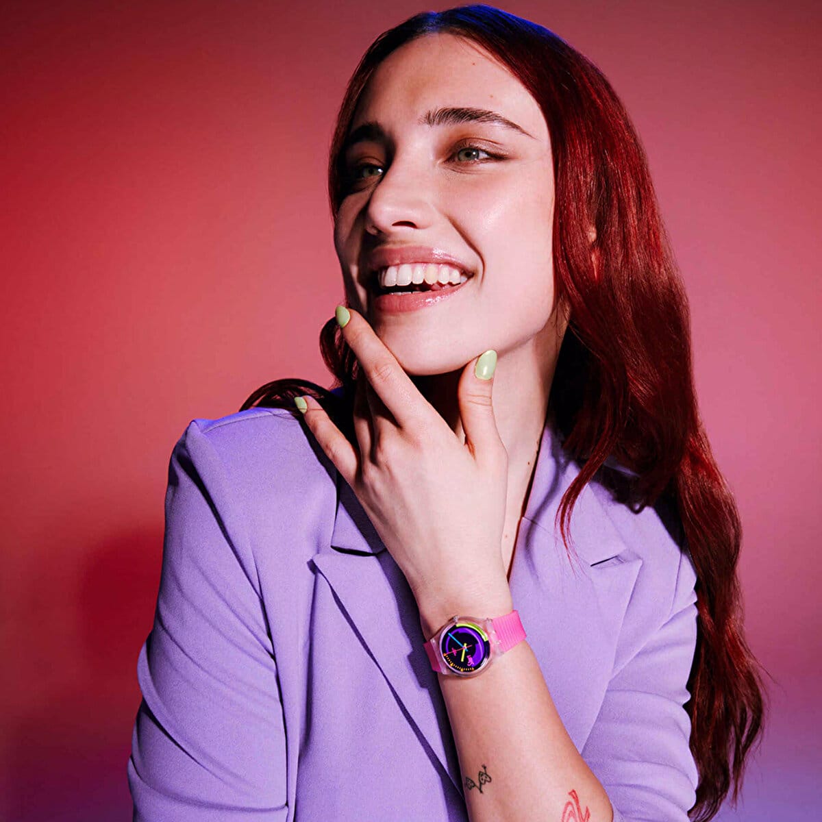 SWATCH SO28K111 Kadın KOL SAATİ 2