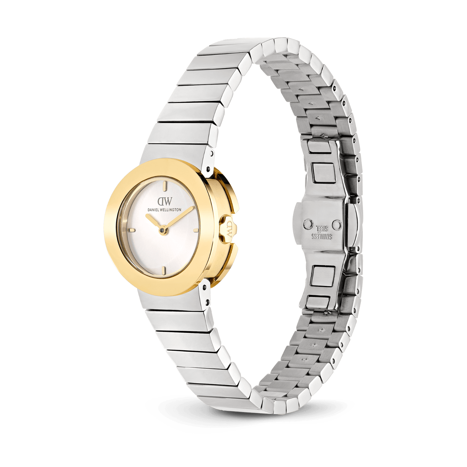 DANIEL WELLINGTON Stella Piano-Link White Two-Tone DW00600998 Kadın KOL SAATİ 3