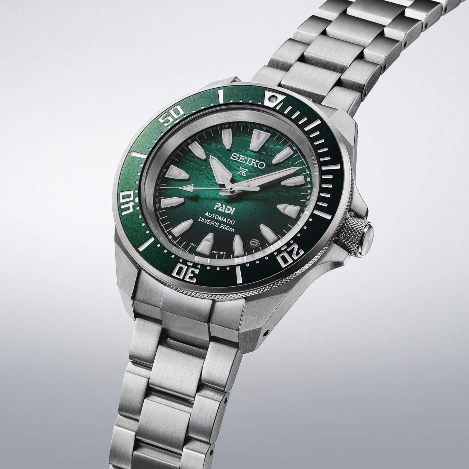 Seiko Prospex Samurai PADI 60th Anniversary Underwater Green - SRPL53K1 Özel Üretim Otomatik Erkek Kol Saati 3