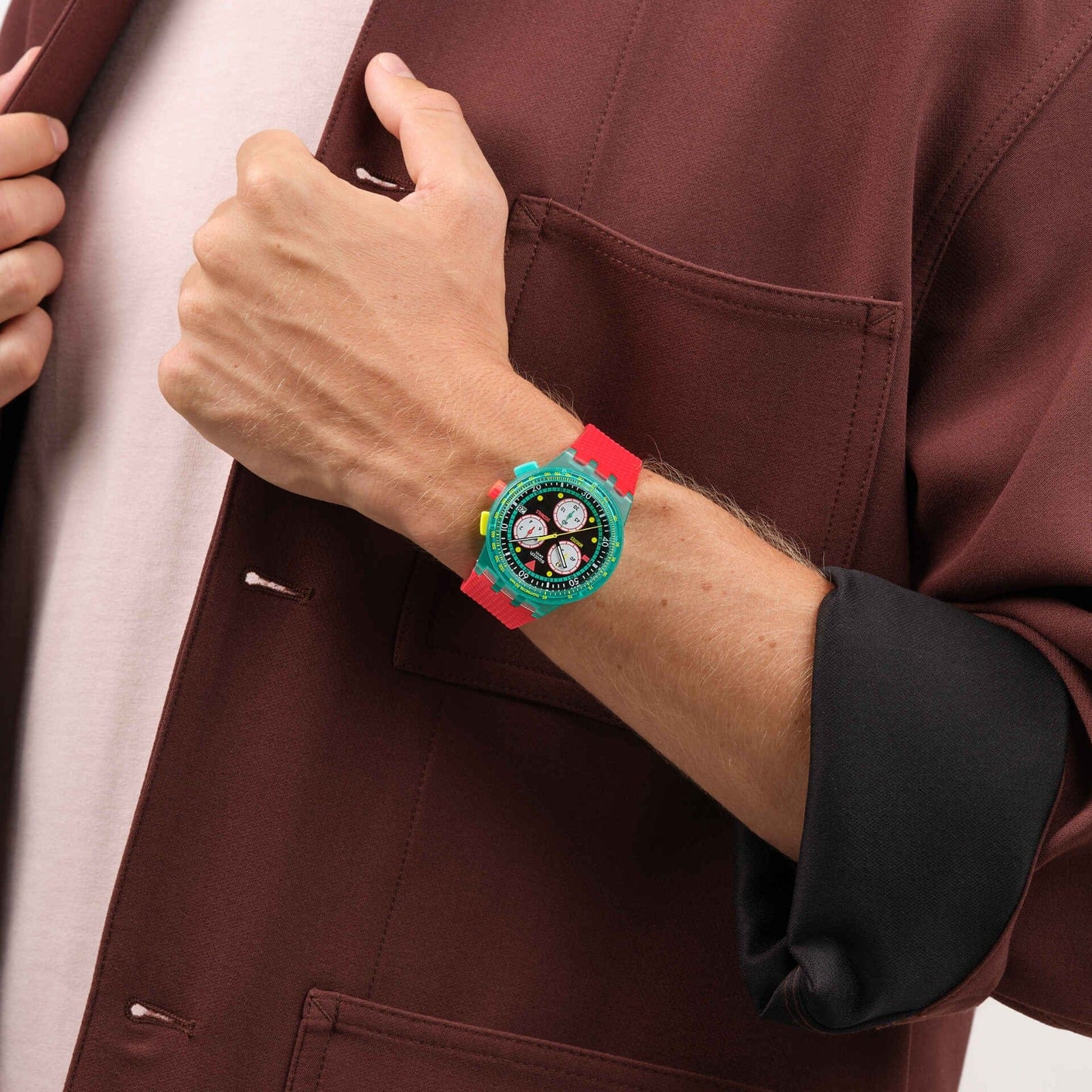 SWATCH SUSG409 Erkek KOL SAATİ 3