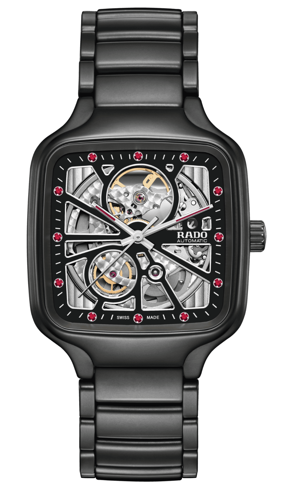 RADO R27174712 TRUE SQUARE OPEN HEART X JI CHANG-WOOK LIMITED EDITION UNISEX KOL SAATİ