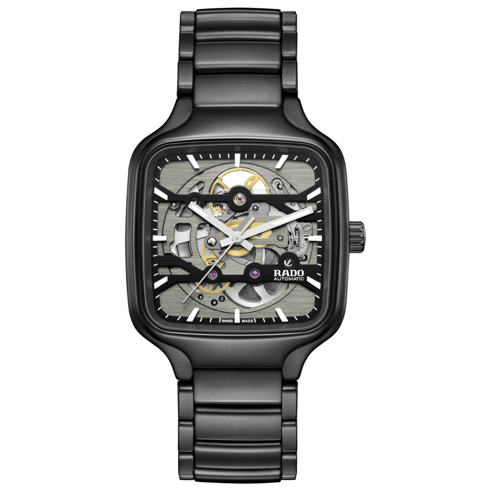 RADO R27197152 TRUE SQUARE AUTOMATIC SKELETON UNISEX KOL SAATİ