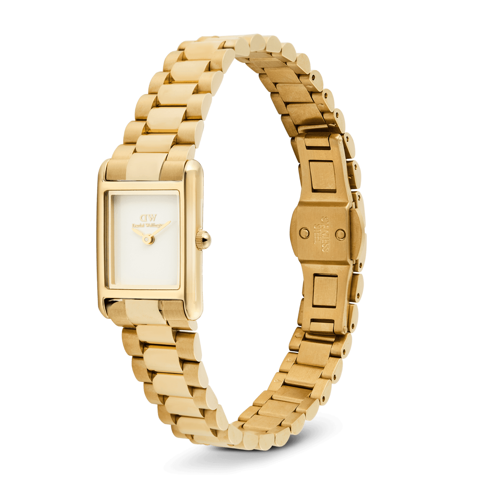 DANIEL WELLINGTON Bound Mini 3-Link Gold DW00600931 Kadın KOL SAATİ 4