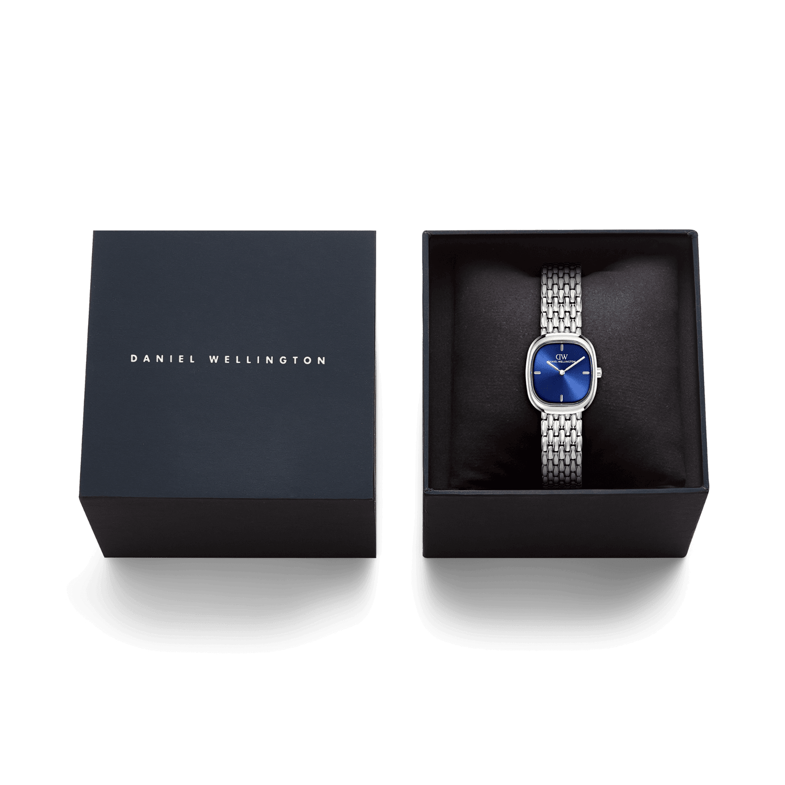 DANIEL WELLINGTON Corta Royal Blue Grain-Link Silver DW00600992 Kadın KOL SAATİ 5