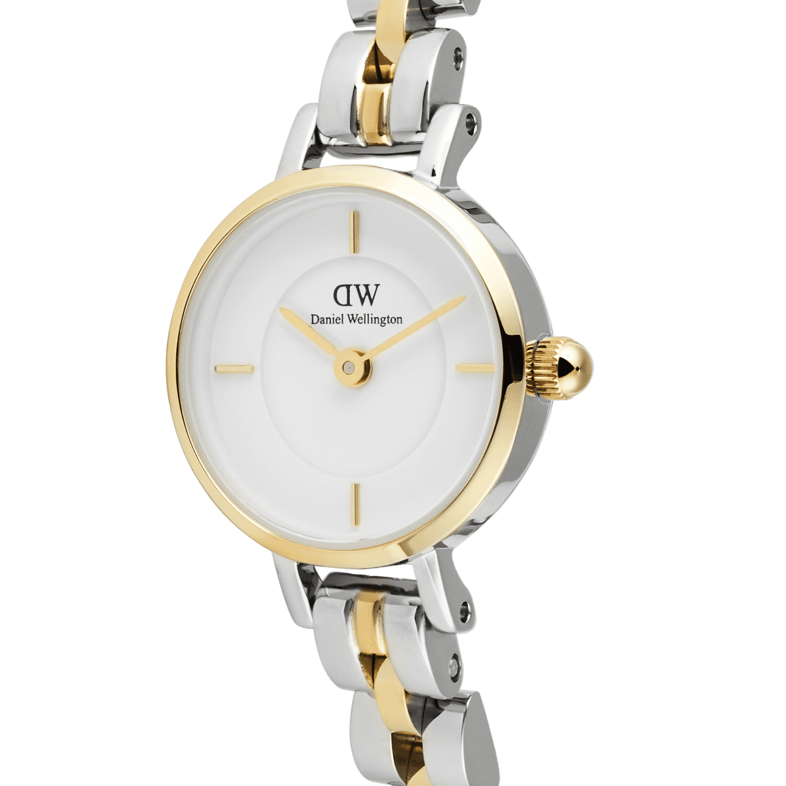 DANIEL WELLINGTON Petite Mini Arch 3-Link Two Tone Gold DW00600923 Kadın KOL SAATİ 3