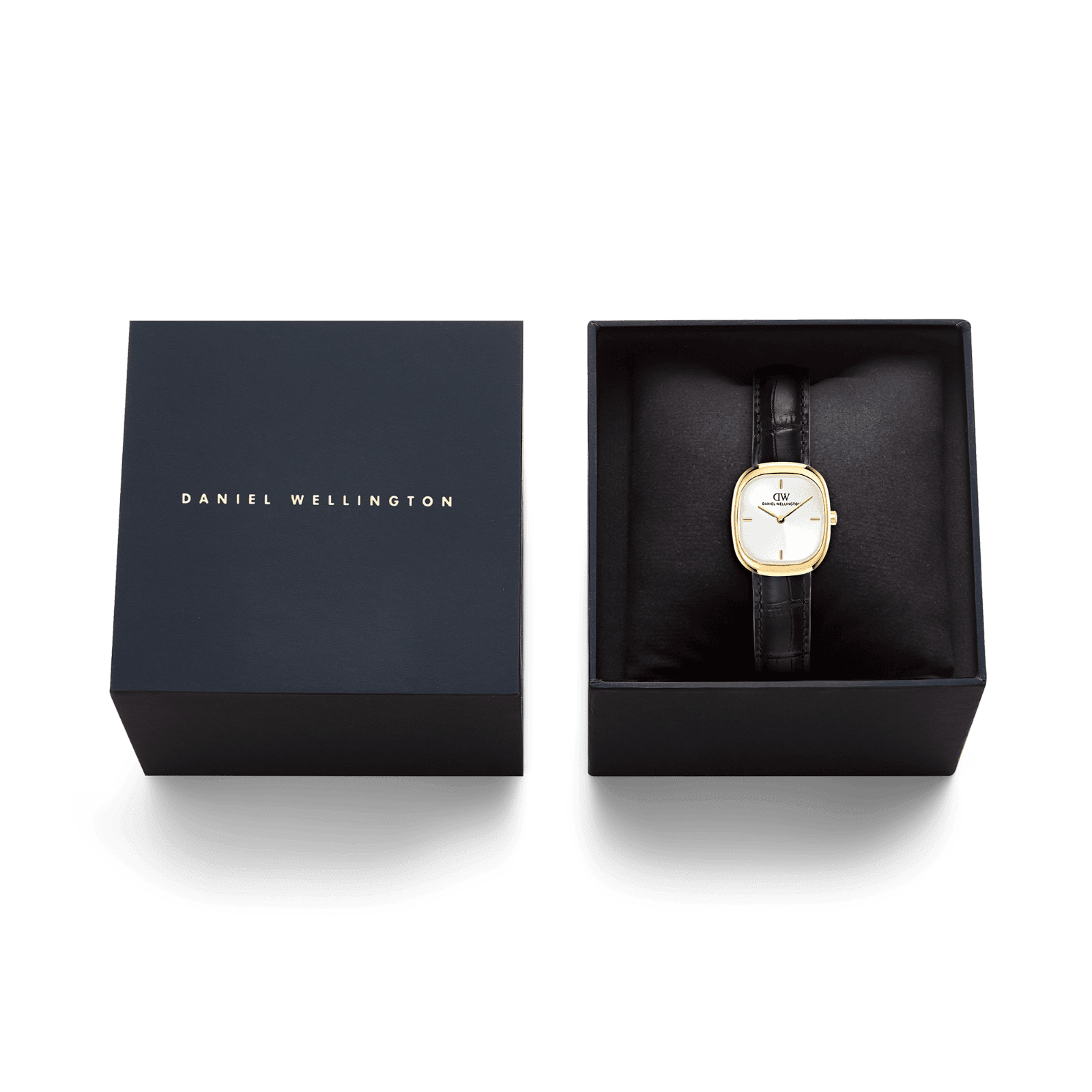 DANIEL WELLINGTON Corta Black-Croc Gold DW00600995 Kadın KOL SAATİ 5