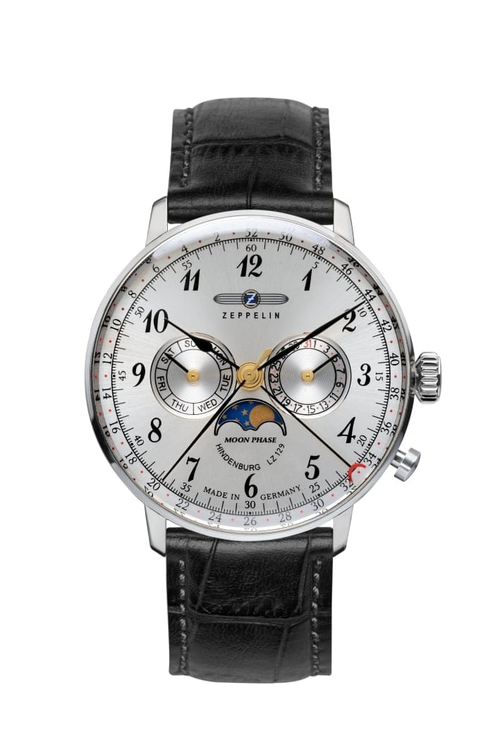 ZEPPELİN 7036-1 Erkek KOL SAATİ - LZ129 HINDENBURG MOONPHASE