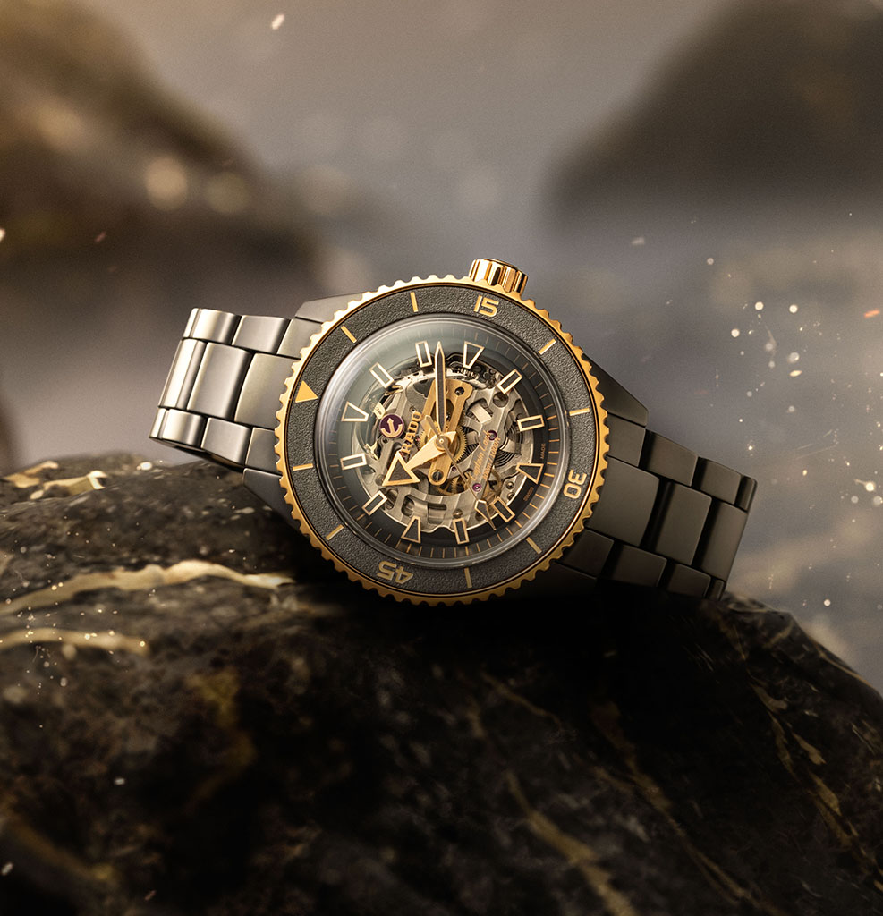RADO Marcher 14K 手巻き時計 忍ん
